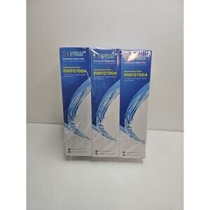 3 PACK ICEPURE Refrigerator Water Filter RWF0700A